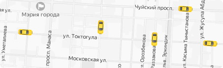 Карта такси